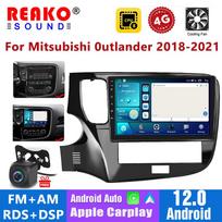 Mitsubishi Outlander 3 2012 - 2018 Android Carplay Automobilinis Radijas Multimedijos Grotuvas 2 Din GPS Pagrindinis Įrenginys 10.1 colio 8-core 4+64