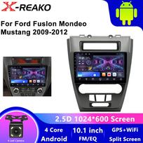 Android 13 Ford Fusion Mondeo Mustang 2009 2010 2011 2012 Automobiliniai Radijo Aparatai Audio GPS Stereo Automobilinis Radijas Carplay Android Auto QLED 4 core 1GB+32GB carplay