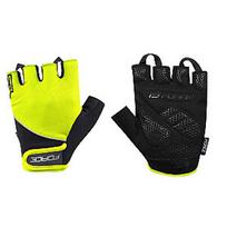 Cimdi Force Gel 17 Elektro Geltona /Juoda XL dydis.