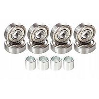 Guolių komplektas ABEC 9 CHROME (8 pcs)