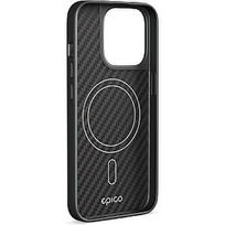 Maciņš telefonam Epico Hybrid Carbon Magnetic, iPhone 14 Pro Max, MagSafe - Case, Black