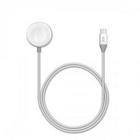 Epico 1.2m USB-C į Apple Watch kabelis sidabrinis