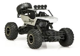 RC automobilis Rock Crawler 1:12 4WD METAL silver