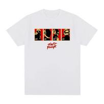 Daft Punk Bros Electronic Discovery Kraftwerk The Prodigy Music T-shirt Cotton Unisex T shirt New TEE TSHIRT Womens Tops 2XL