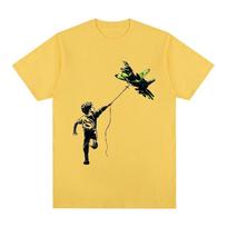 Banksy Marškinėliai ne karas Taika Medvilniniai Unisex Marškinėliai Nauji TEE TSHIRT Moteriški Viršutiniai Drabužiai Unisex 2XL