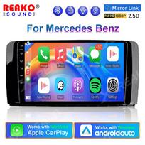 REAKOSOUND Automobilinis stereofoninis Android automobilio radijas Auto Audio GPS skirtas Mercedes Benz ML GL W164 ML350 ML500 GL320 X164 ML280 GL350 GL450 6+128+mic+AHD