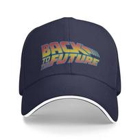 Madingos retro stiliaus „Atgal į ateitį“ beisbolo kepuraitės, unisex, moterims, reguliuojamo dydžio, unisex, Marty McFly Hill Valley, tėčio kepurė lauko reikmėms