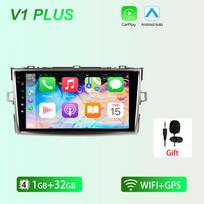 REAKOSOUND Android AUTO, skirtas Toyota Verso R20 galvos blokui GPS navigacijai automobilio radijas Multimedijos vaizdo grotuvas Autoradio Stereo Carplay 1+32CP+MIC