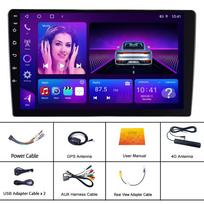 REAKOSOUND Android 9 colių 2 Din 4G 8 branduolių automobilio radijas Autoradio Carplay Android Auto GPS Wifi jutiklinis ekranas Bluetooth FM/RDS 3+32G