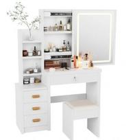 Kosmetinis staliukas, Fluxar home, DR-1150, baltas