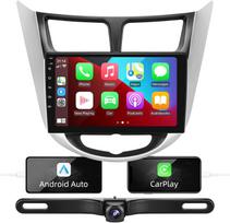Belaidis CarPlay Android Auto radijas, skirtas Hyundai Solaris Accent I25 2010-2016 WiFi GPS Automobilinis Multimedija GPS 2din 4-core 1+32