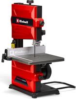 "Einhell" juostinis pjūklas TC-SB 200 + (300 W, pjovimo juostos keitimas be įrankio, lygiagretus ribotuvas, aukščio reguliavimas, tvirtas pjovimo juostos kreipiklis, nuolat pakreipiamas stalas)