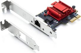 10Gtek "Intel I210 Chip Gigabit Ethernet" tinklo kortelė (NIC), vienas varinis RJ45 prievadas, PCI Express 2.1 X1, tokia pati kaip I210-T1