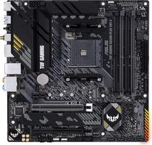 ASUS TUF Gaming B550M-PLUS WiFi II pagrindinė plokštė Socket Ryzen AM4 (AMD B550, mATX, PCIe 4.0, dvigubas M.2, WiFi6, SATA 6Gb/s, Aura Sync)