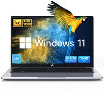 Hunidun Hibook 6 Nešiojamas kompiuteris 15,6 colio 16GB+256/512GB Intel TwinLake N150 4 branduoliai 4 gijos Windows11 Home Nešiojamas kompiuteris 16GB+512GB pilka