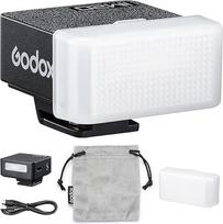 GODOX iM20 su difuzoriumi Fotoaparato blykstė Mini fotoaparato blykstė, 5 blykstės galios lygiai, 6000K±200K 440 pilno galingumo blykstės Godox im20 mini blykstė, skirta Canon Sony Nikon Fuji Olympus (IM20 su difuzoriumi)