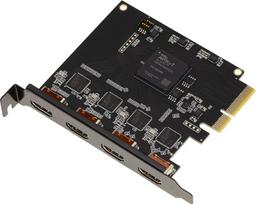KALEA-INFORMATIQUE PCIe kortelė HDMI srautams įrašyti. Įrašo iki 4 srautų vienu metu BE suspaudimo. Suderinama su HD ir 4K