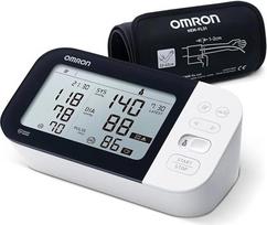 OMRON - Viršutinės rankos kraujospūdžio matuoklis, M7 Intelli IT HEM-7361T-EBK, "IntelliWrap" manžetė 22-42 cm, "Intellisense" technologija, kliniškai patvirtinta, AFib, kraujospūdis ir pulsas, baterijos ir krepšys