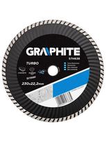 Deimantinis diskas GRAPHITE Turbo Wave 230 mm, 22.2 mm