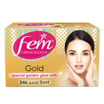 Fem Fairness Naturals Gold Skin Balinimo Kremas 64g Švytinčiam Lygiam Odos Tonui pink