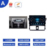 Car Radio Video Multimedia Player 10 '' Android OS for TOYOTA VIOS YARIS 2013 - 2016 GPS Navigation WiFi Bluetooth 1+32+4led