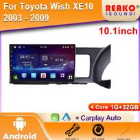 Android Car Radio Multimedia Video Player Navigation Wireless Carplay For Toyota Wish XE10 2003 - 2009 Universal GPS 4 core 1GB+32GB carplay