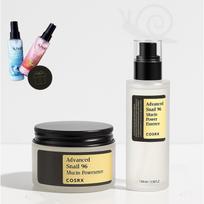 COSRX ADVANCED SNAIL 96 MUCIN POWER ESSENCE veido esencija su sraigių mucinu 100ml +veido kremas 100ml + DOVANA