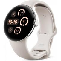 Google Watch 3 41mm Porcelain/ Polished Silver