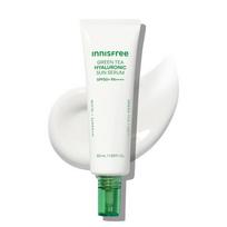 Innisfree Žaliosios arbatos hialuroninis drėkinamasis serumas nuo saulės SPF 50+ PA++++ 50ml