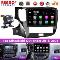 Mitsubishi Outlander 3 2012 - 2018 Android Carplay Automobilinis Radijas Multimedijos Grotuvas 2 Din GPS Pagrindinis Įrenginys 10.1 colio 1+32