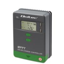 Qoltec MPPT Solar Charge Controller 10A 12V/24V LCD