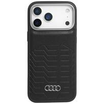 Audi GT Synthetic Leather MagSafe Case for iPhone 17 Pro Max, Black
