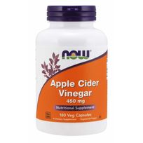 Now Foods Apple Cider Vinegar 450 mg 180 vcaps