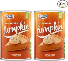 "Baking Buddy" 100% natūrali moliūgų tyrė 2 x 425g (850g)