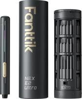 "Fanttik E2 Ultra" 3,7 V mini elektrinių atsuktuvų rinkinys, 50 tikslių magnetinių atsuktuvų rinkinys 1, maksimalus 0,6 N.m, 5/32 colių šešiakampis, tinka "iPhone", nešiojamiesiems kompiuteriams, akiniams, laikrodžiams taisyti