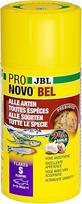 "JBL Pronovo Bel Flakes" pagrindinis maistas visoms 3-10 cm akvariumo žuvims, žuvų maistas dribsniai, S dydis, 100 ml