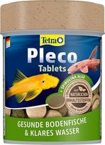 "Tetra Pleco" tabletės - maistingųjų medžiagų turtingas pagrindinis maistas visoms žolėdėms antžeminėms žuvims (pvz., šamams), įvairaus dydžio, vienkartinis