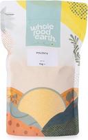 "Wholefood Earth Polenta" kukurūzų miltai - be GMO - veganiški - be pieno - be pridėtinio cukraus - 1 kg