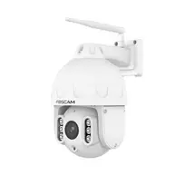 "Foscam SD8P White" 8 MPIX "WiFi" besisukanti IP kamera, balta