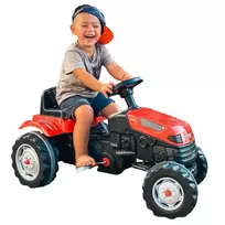 WOOPIE Farmer GoTrac pedalinis traktorius su tyliais ratais