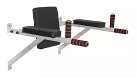 Wall Mounted Dip Bars SANRO PR-2 Grey, up to 200kg