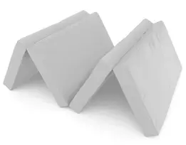 Sulankstomas gimnastikos čiužinys SANRO 200x100x10 cm pilkas (4 dalių)