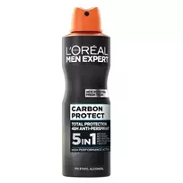 Purškiamas dezodorantas vyrams L'Oreal Men Expert 5in1 Carbon Protect 250ml