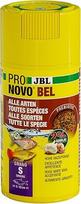 JBL Pronovo Bel Grano, pagrindinis maistas visoms 3-10 cm akvariumo žuvims, žuvų maisto granulės, paspaudžiamas dozatorius, dydis S, 100 ml