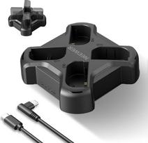 NEEWER LP-E6/LP-E6N/LP-E6NH/LP-E6P 4 kanalų akumuliatoriaus įkroviklis su PD 45W greituoju įkrovimu, USB C laidu, keturių USB jungčių įkrovikliu, suderinamas su Canon EOS R5 Mark II 6D Mark II 5D Mark III 5D Mark IV, NW-P4