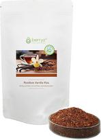 Rooibos Vanilinė arbata Raudonojo krūmo arbata su tikros vanilės gabalėliais 150 g Saldaus skonio raudonojo krūmo vanilės bučinys