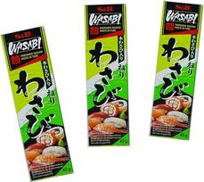 S&B Wasabi pasta - 3 vnt. pakuotė - japoniškų krienų pasta su wasabi - OG ASIA - 3 x 43 g mėgintuvėliai