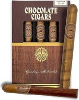 Šokoladinių cigarų rinkinys - šokolado dovana arba dovana Kalėdoms, gimtadieniui, vestuvėms, vyriška dovana, "Gianduja" lazdyno riešutų pieno šokoladas su vanilės skoniu (1)