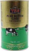 TRS Pure Butter Ghee (1 kg) | Autentiškas išgrynintas sviestas, skirtas virti ir kepti | Pagamintas iš karvės pieno | Kepimas aukštoje temperatūroje ir turtingas aromatas | Tinka Indijos virtuvei