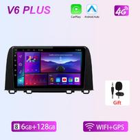 REAKOSOUND Android automobilio radijas Honda CRV 2016 2017 2018 2019 2020 2021 Multimedia vaizdo grotuvas Navigacija GPS Carplay Stereo gift for mic